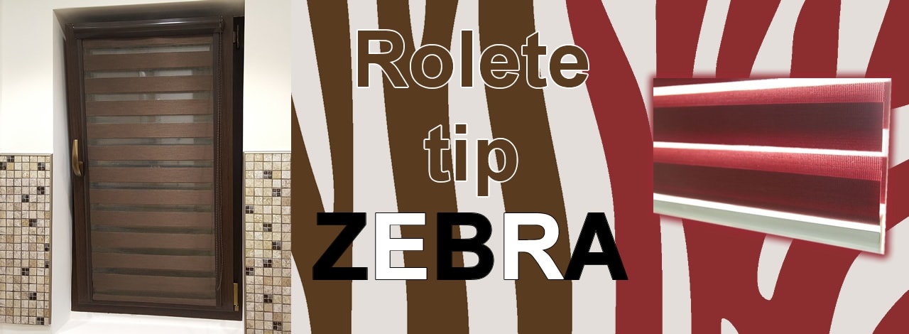 rolete textile zebra